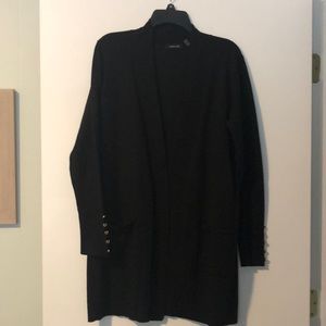 Long cardigan with pockets
